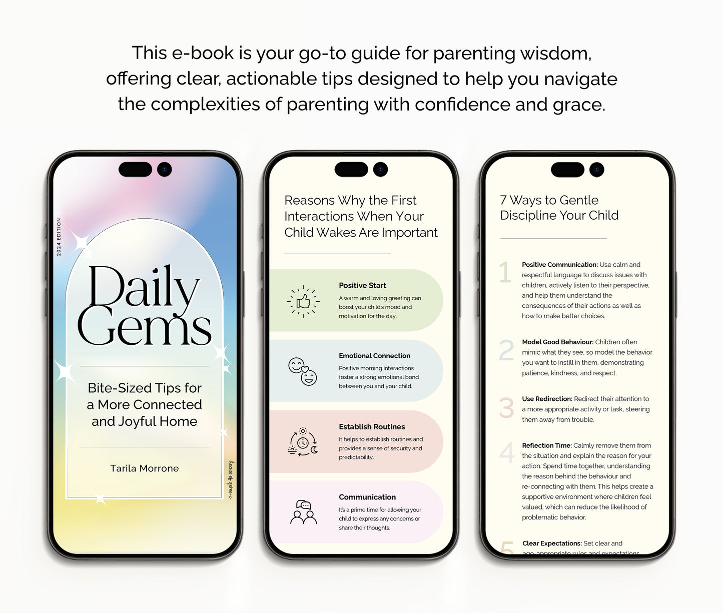 Daily Gems: Bite-Sized Tips for a More Connected and Joyful Home