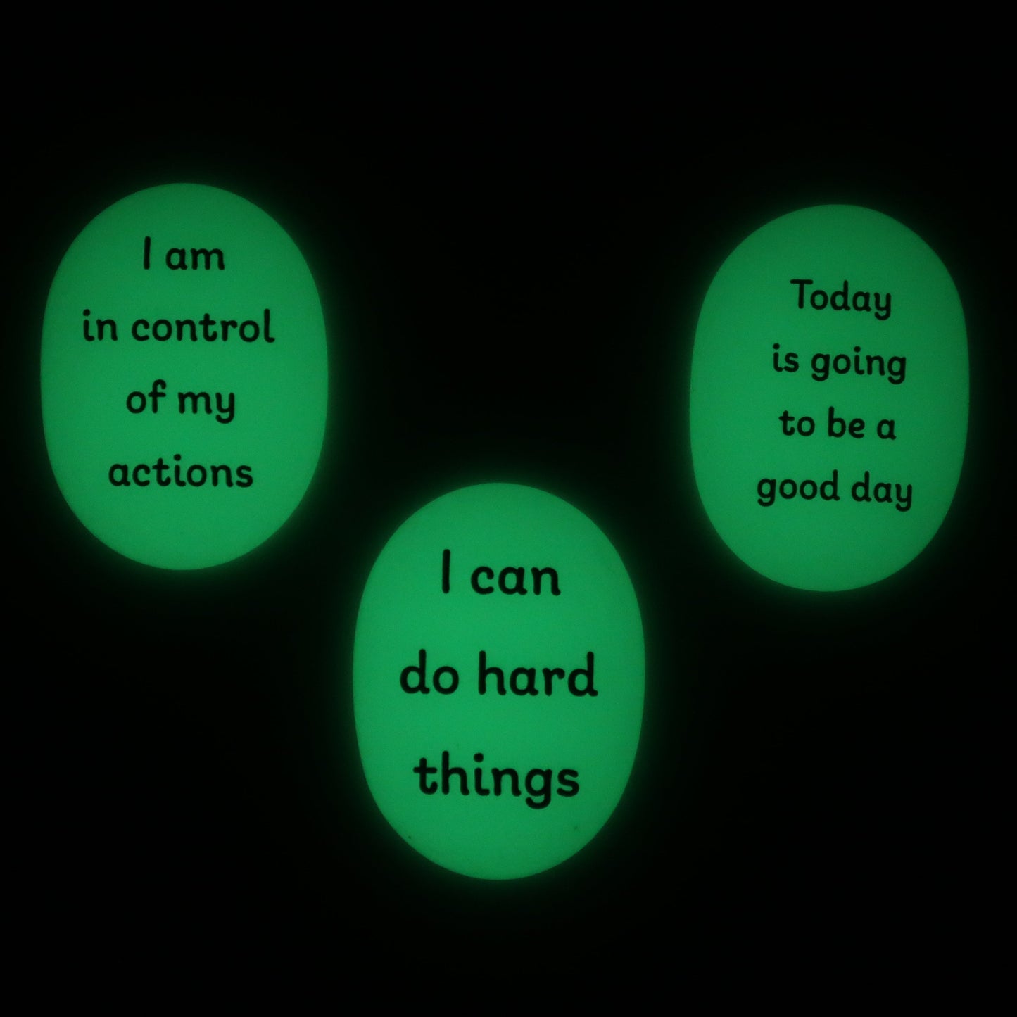 Glow In the Dark Worry Stone | Manage kids anxiety and stress
