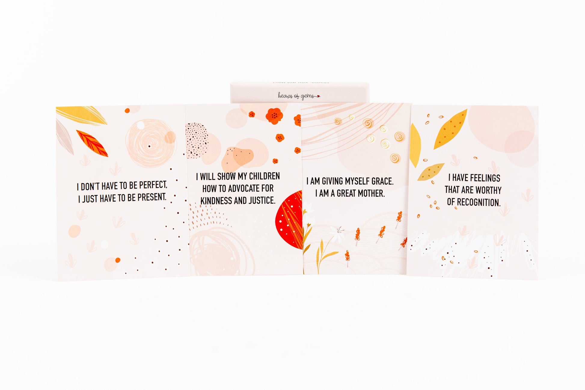 Motherhood Affirmation Cards Affirmation Cards Hearts of Gems